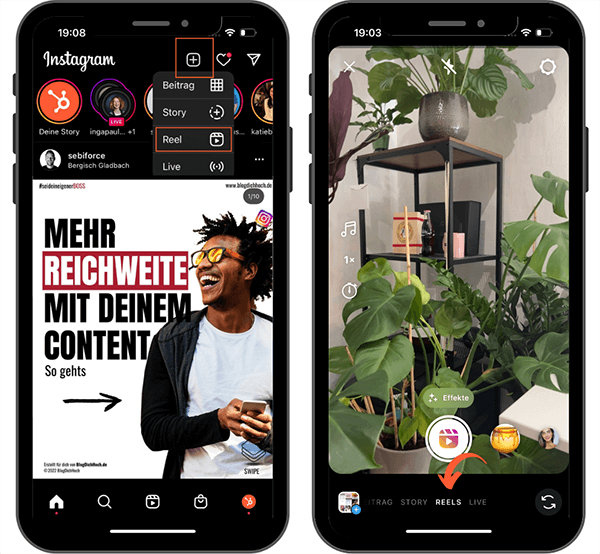 Instagram Einzelne Bilder Löschen Geht Nicht So funktionieren Instagram Reels